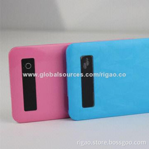 Li-polymer battery power bank with LED display